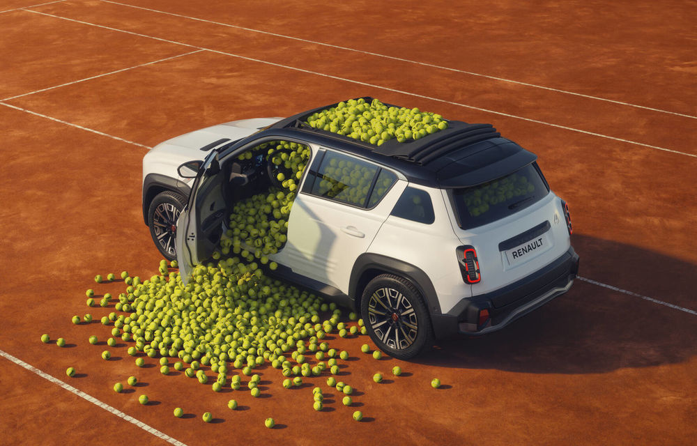 Renault 4 Roland-Garros, show car dedicat celebrului turneu de tenis - Poza 2 Renault 4 Roland-Garros, show car dedicat celebrului turneu de tenis - Poza 2