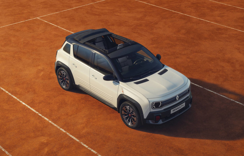 Renault 4 Roland-Garros, show car dedicat celebrului turneu de tenis - Poza 3 Renault 4 Roland-Garros, show car dedicat celebrului turneu de tenis - Poza 3