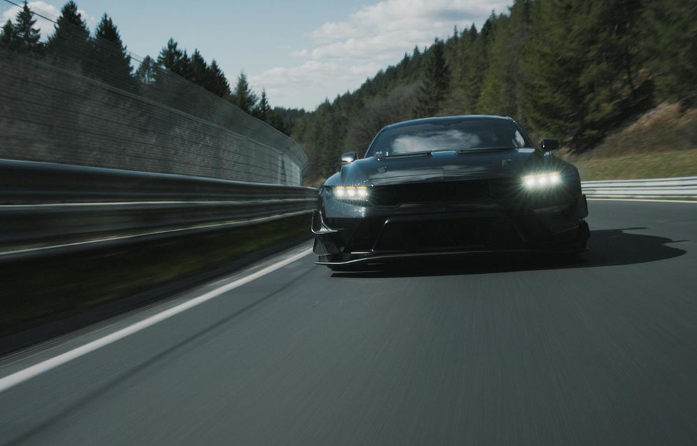 Ford Mustang GTD Competition, record pe Nurburgring: cea mai rapidă mașină americană de stradă - Poza 4