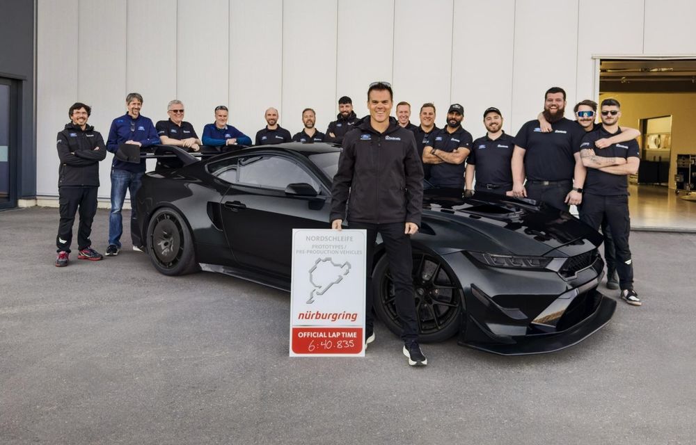 Ford Mustang GTD Competition, record pe Nurburgring: cea mai rapidă mașină americană de stradă - Poza 1