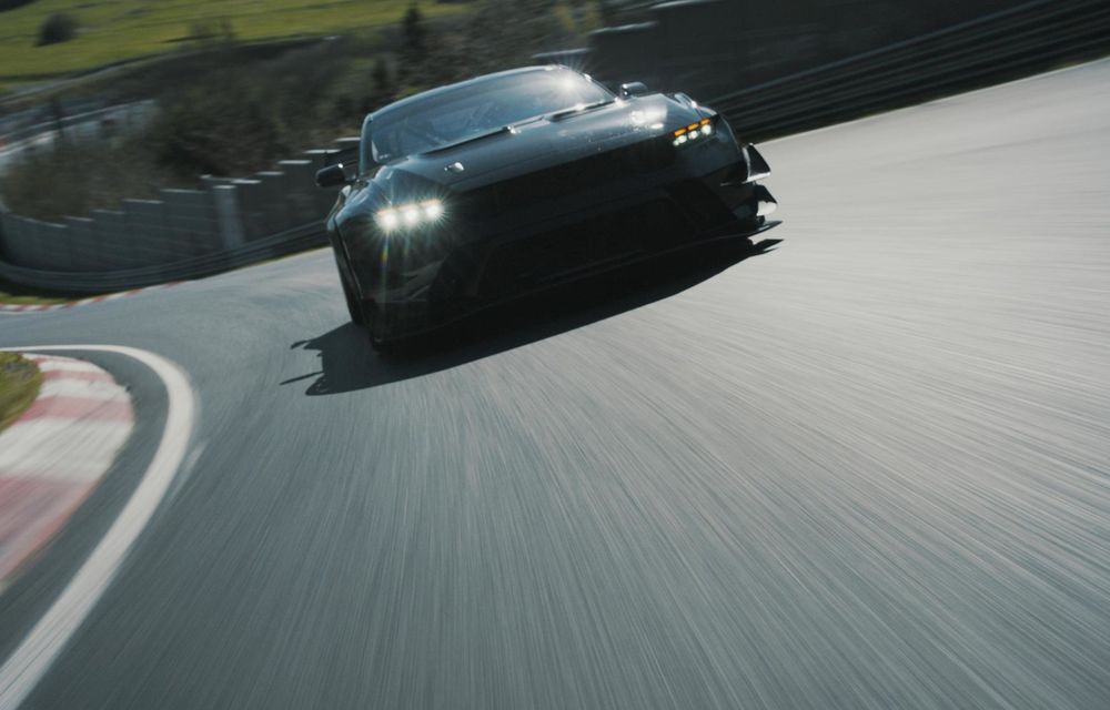 Ford Mustang GTD Competition, record pe Nurburgring: cea mai rapidă mașină americană de stradă - Poza 3