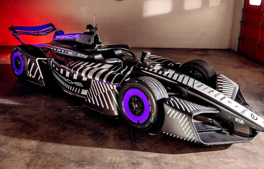 Formula E: Porsche prezintă noul monopost electric 975 RSE - Poza 1