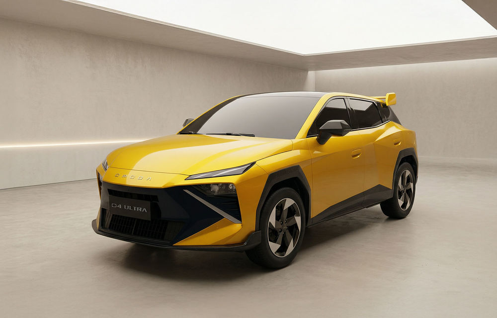 Omoda 4 Ultra debutează la Salonul Auto de la Beijing: 0-100 km/h în 7 secunde - Poza 3