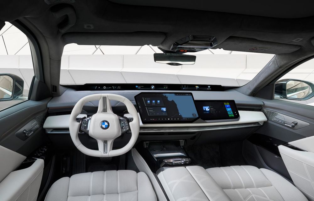 Noul BMW Seria 7 facelift: ecran pentru pasager și 727 km autonomie pentru versiunea electrică - Poza 17