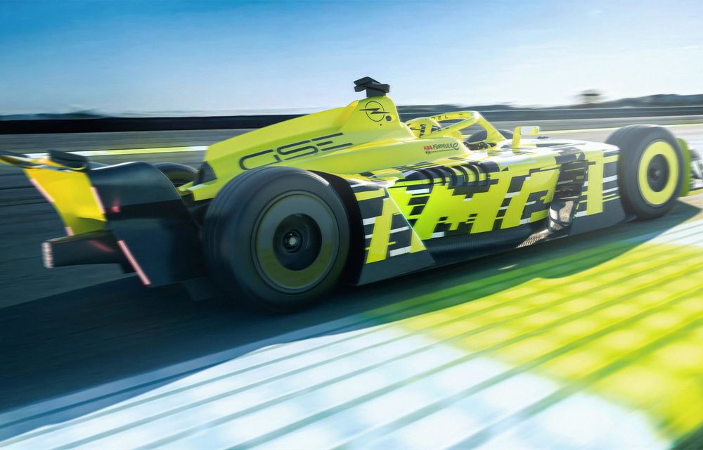 Opel prezintă primul său monopost de Formula E - Poza 12