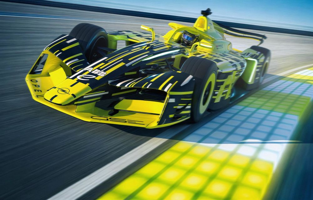 Opel prezintă primul său monopost de Formula E - Poza 8
