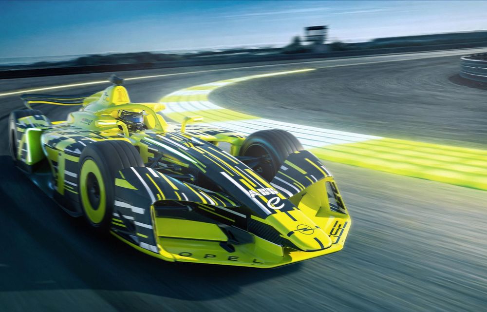 Opel prezintă primul său monopost de Formula E - Poza 10