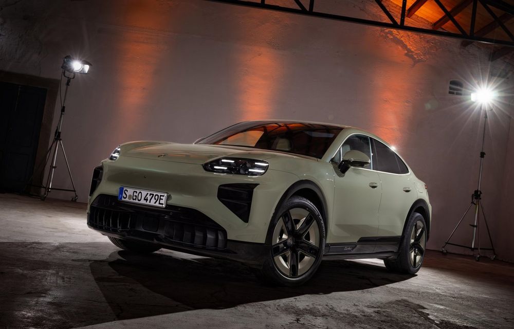 Noul Porsche Cayenne Coupe Electric: până la 1.156 CP și 809 km autonomie - Poza 1
