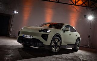 Noul Porsche Cayenne Coupe Electric: până la 1.156 CP și 809 km autonomie