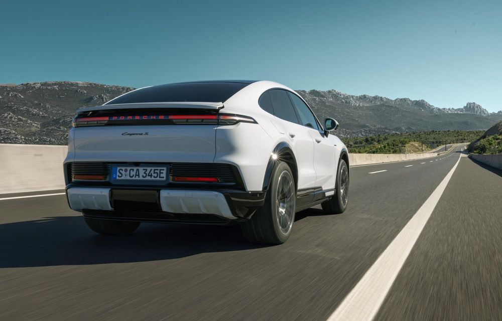 Noul Porsche Cayenne Coupe Electric: până la 1.156 CP și 809 km autonomie - Poza 21