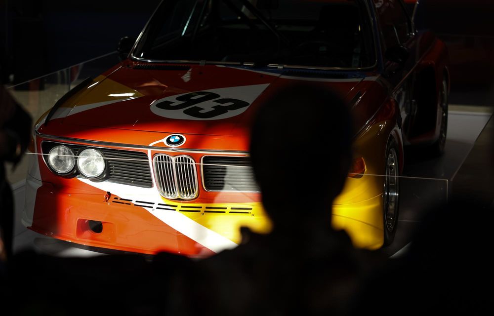 Primul BMW Art Car a fost prezentat în România: 3.0 CSL pictat de Alexander Calder - Poza 2