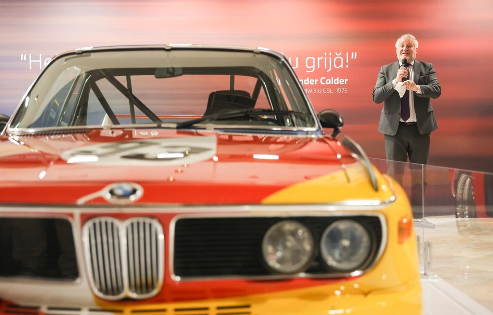 Primul BMW Art Car a fost prezentat în România: 3.0 CSL pictat de Alexander Calder - Poza 6