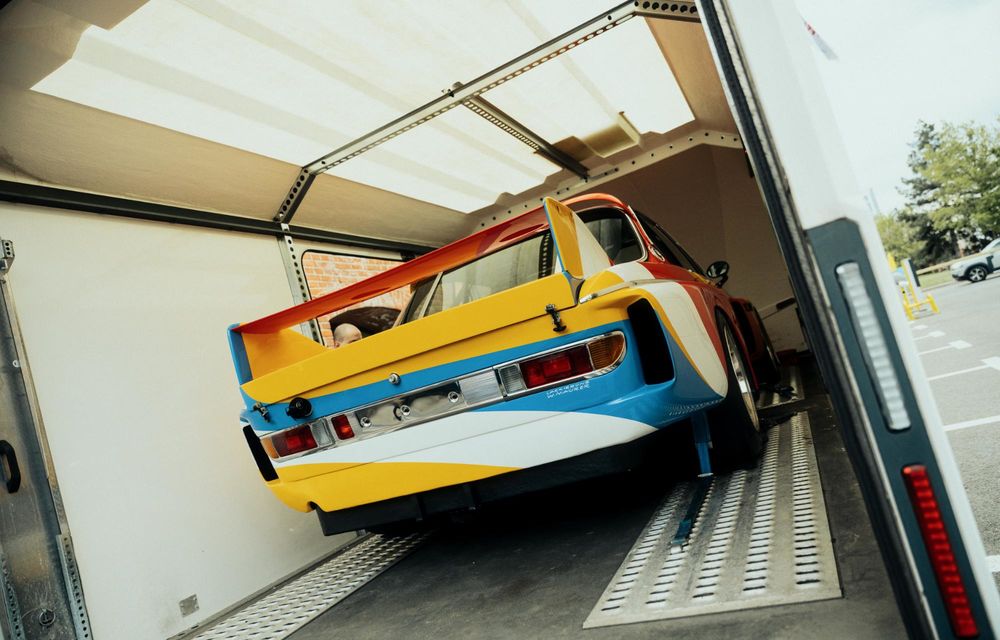 Primul BMW Art Car a fost prezentat în România: 3.0 CSL pictat de Alexander Calder - Poza 9