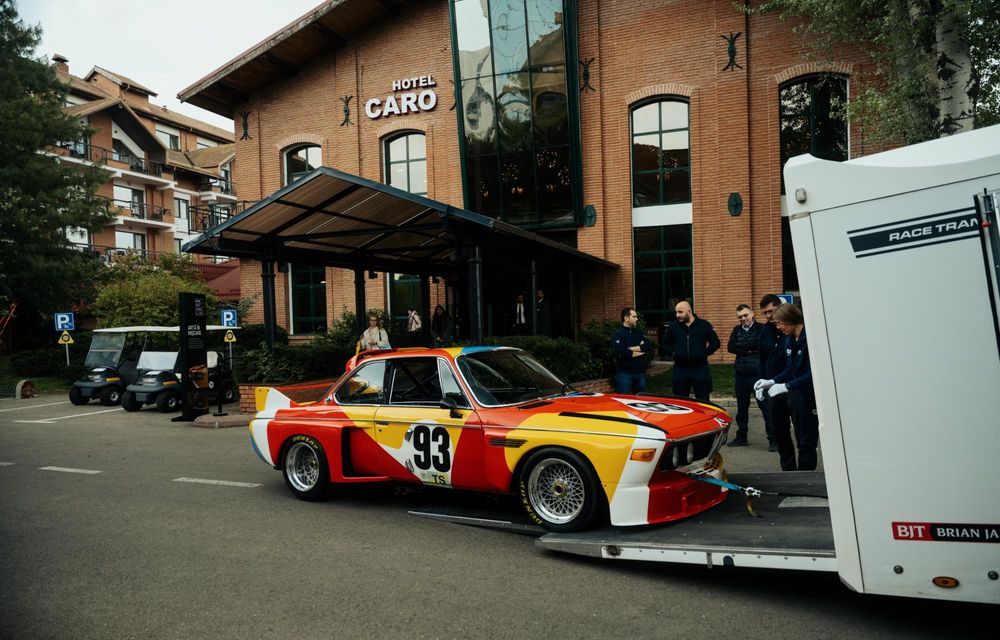 Primul BMW Art Car a fost prezentat în România: 3.0 CSL pictat de Alexander Calder - Poza 10