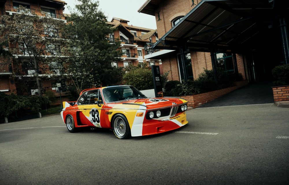 Primul BMW Art Car a fost prezentat în România: 3.0 CSL pictat de Alexander Calder - Poza 11