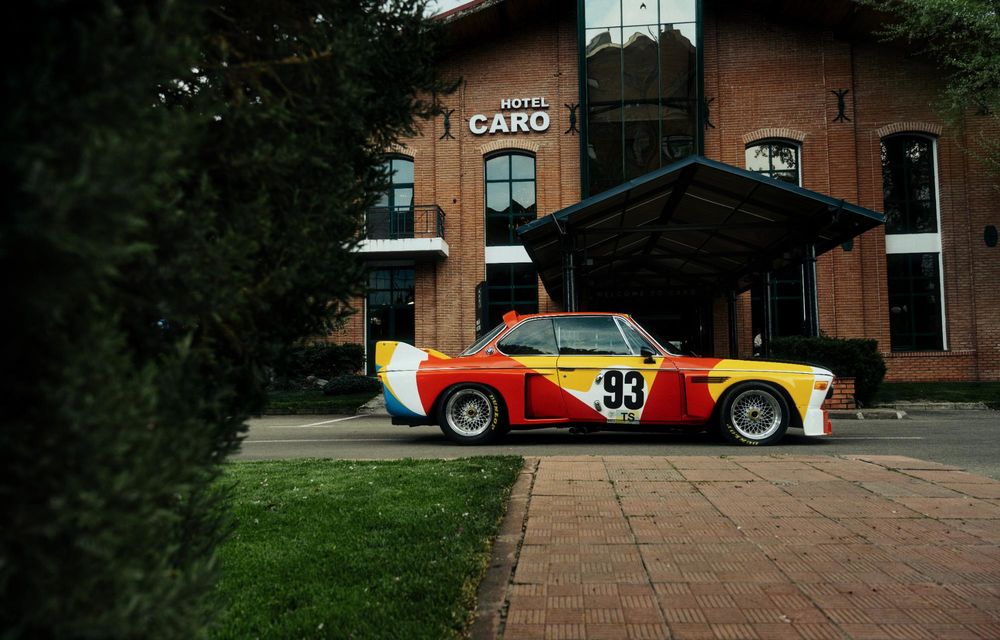 Primul BMW Art Car a fost prezentat în România: 3.0 CSL pictat de Alexander Calder - Poza 13