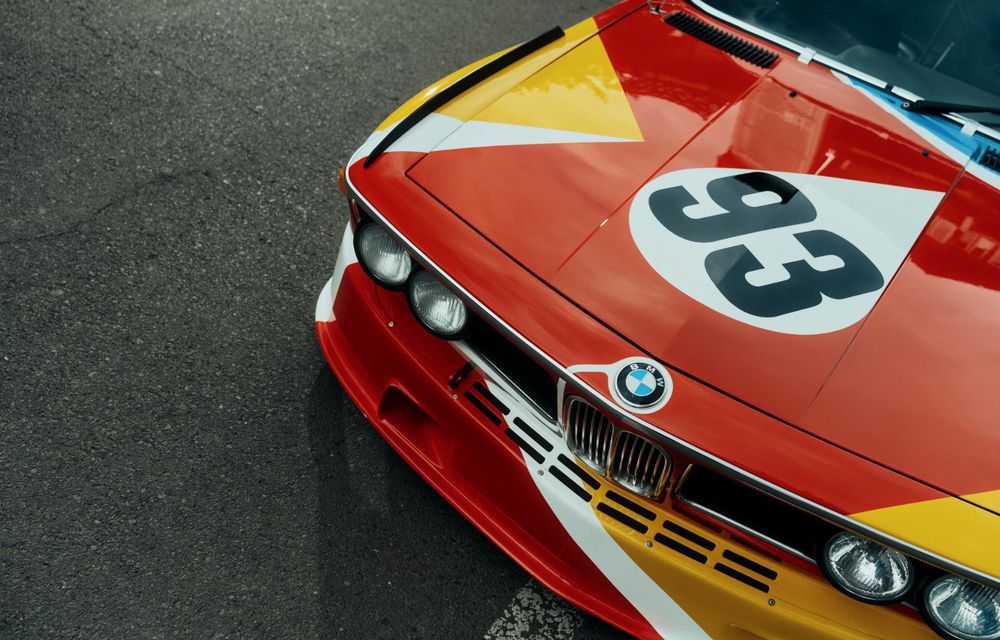 Primul BMW Art Car a fost prezentat în România: 3.0 CSL pictat de Alexander Calder - Poza 16