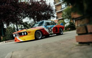 Primul BMW Art Car a fost prezentat în România: 3.0 CSL pictat de Alexander Calder