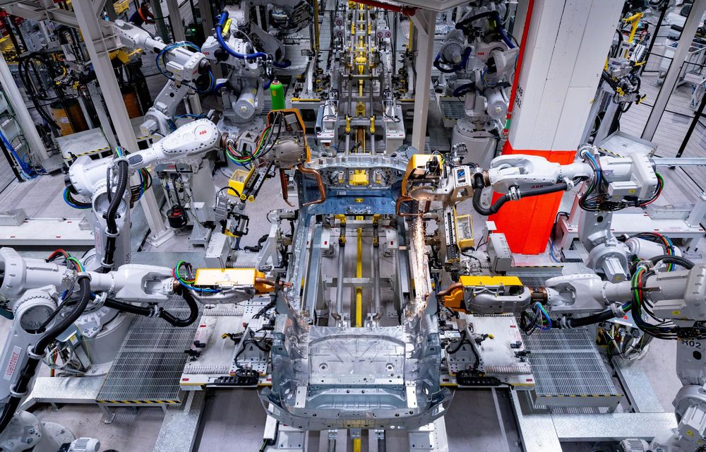 Volvo demarează producția lui EX60 la uzina din Torslanda, Suedia - Poza 2