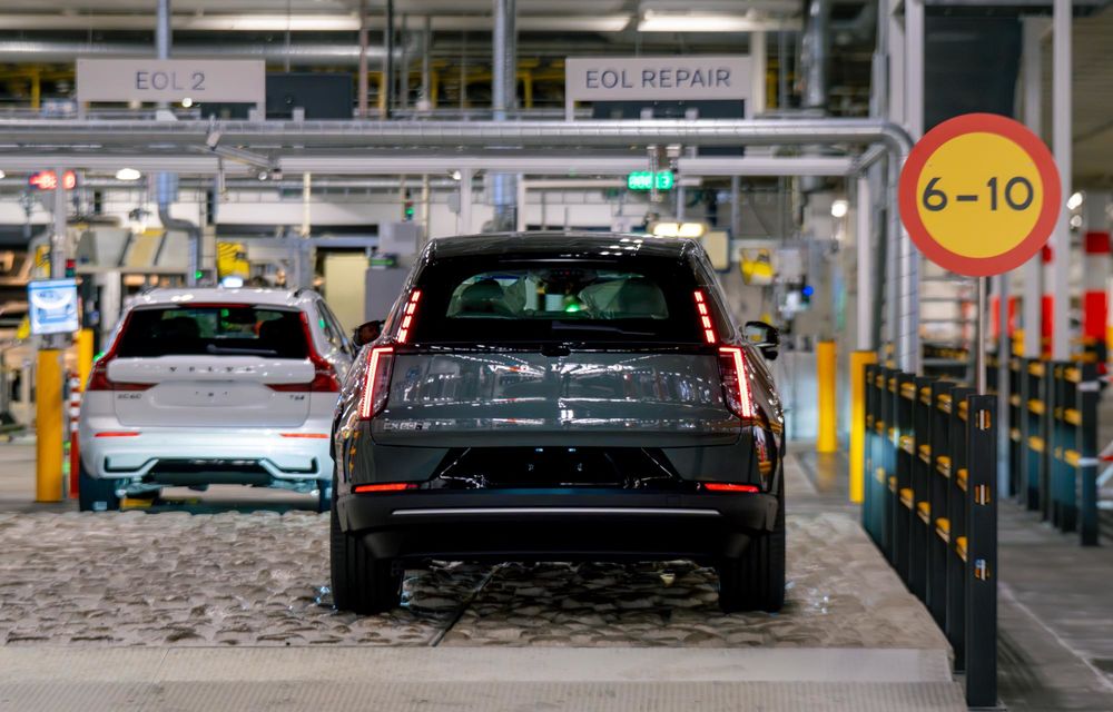 Volvo demarează producția lui EX60 la uzina din Torslanda, Suedia - Poza 5
