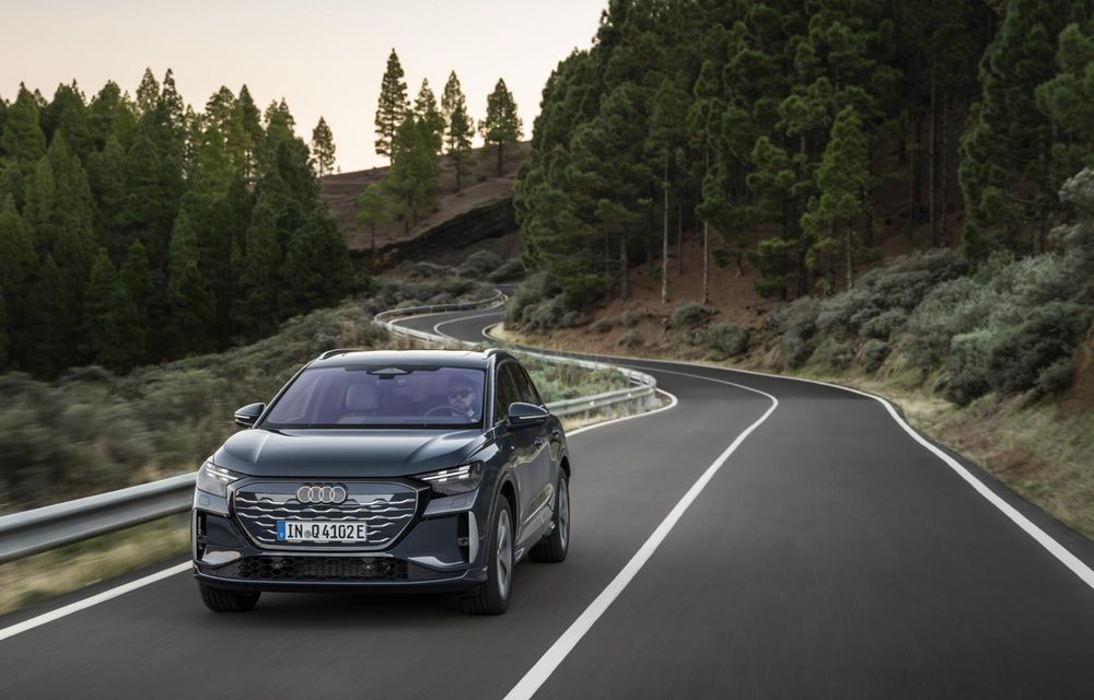 Noul Audi Q4 e-tron facelift: autonomie mai mare și încărcare bidirecțională - Poza 6
