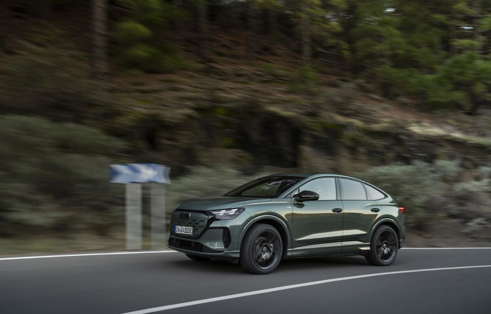 Noul Audi Q4 e-tron facelift: autonomie mai mare și încărcare bidirecțională - Poza 8