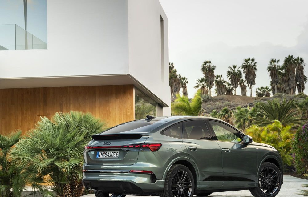 Noul Audi Q4 e-tron facelift: autonomie mai mare și încărcare bidirecțională - Poza 14