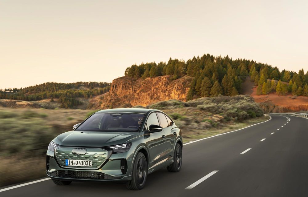 Noul Audi Q4 e-tron facelift: autonomie mai mare și încărcare bidirecțională - Poza 15