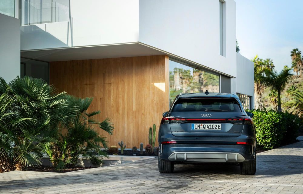 Noul Audi Q4 e-tron facelift: autonomie mai mare și încărcare bidirecțională - Poza 34