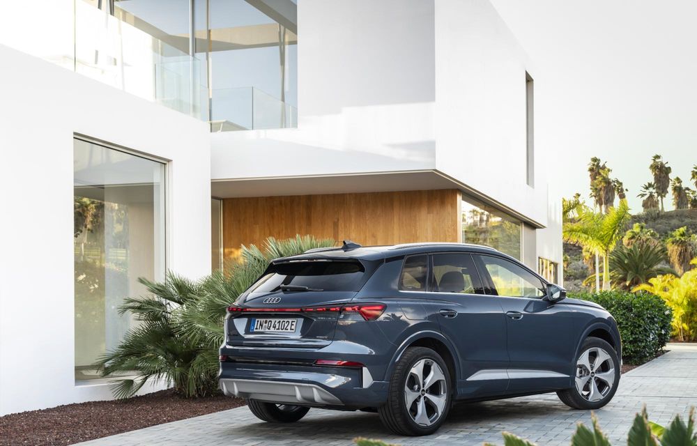 Noul Audi Q4 e-tron facelift: autonomie mai mare și încărcare bidirecțională - Poza 36