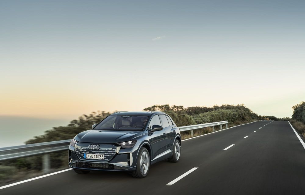 Noul Audi Q4 e-tron facelift: autonomie mai mare și încărcare bidirecțională - Poza 37