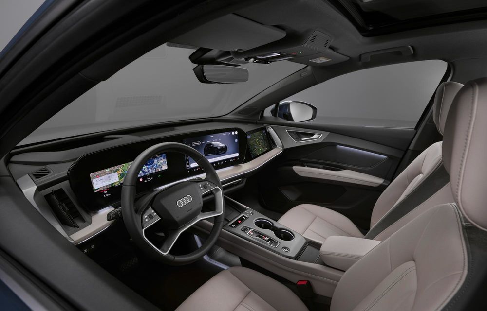Noul Audi Q4 e-tron facelift: autonomie mai mare și încărcare bidirecțională - Poza 45