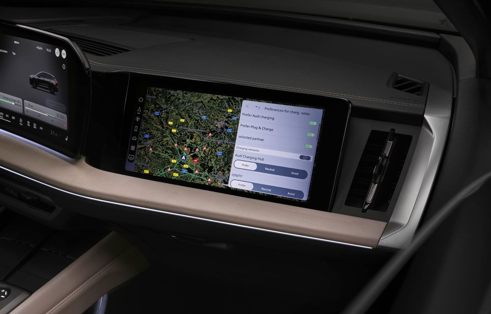 Noul Audi Q4 e-tron facelift: autonomie mai mare și încărcare bidirecțională - Poza 48