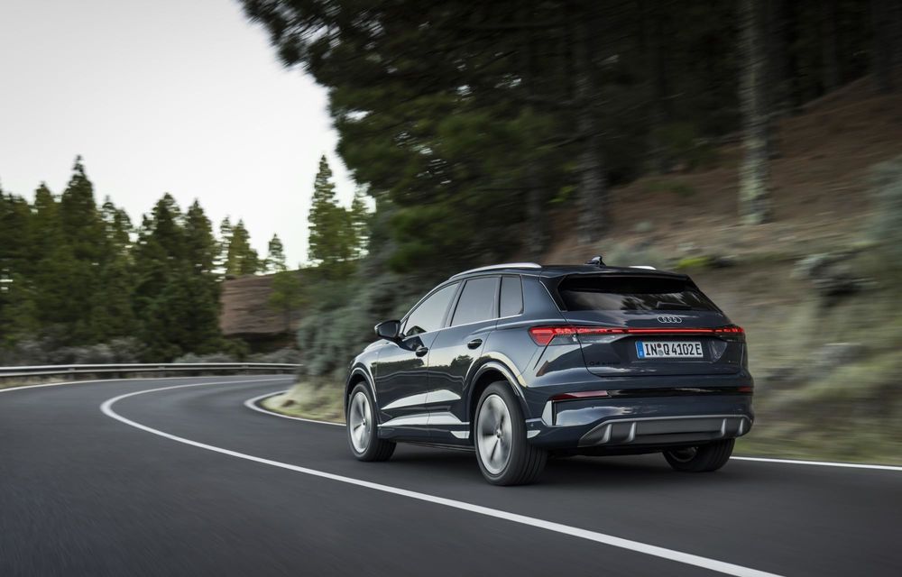 Noul Audi Q4 e-tron facelift: autonomie mai mare și încărcare bidirecțională - Poza 51