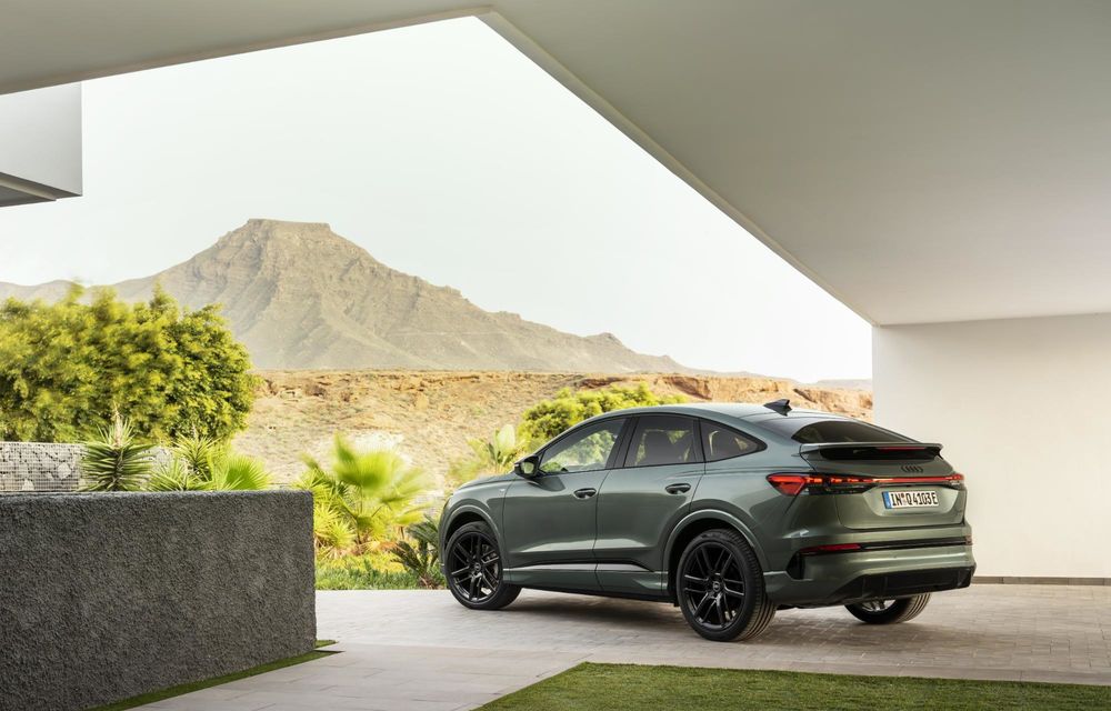 Noul Audi Q4 e-tron facelift: autonomie mai mare și încărcare bidirecțională - Poza 12