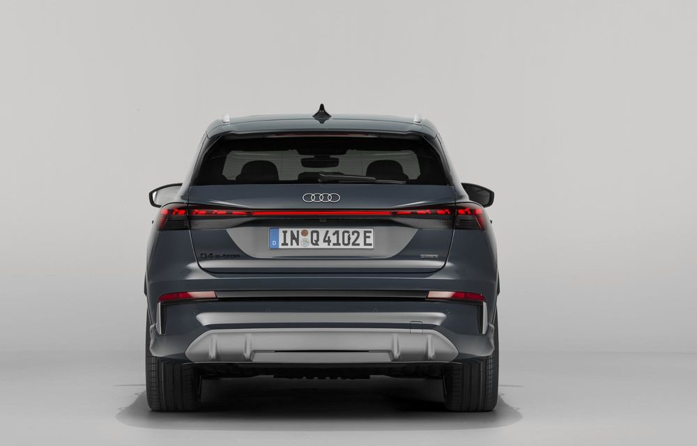 Noul Audi Q4 e-tron facelift: autonomie mai mare și încărcare bidirecțională - Poza 38