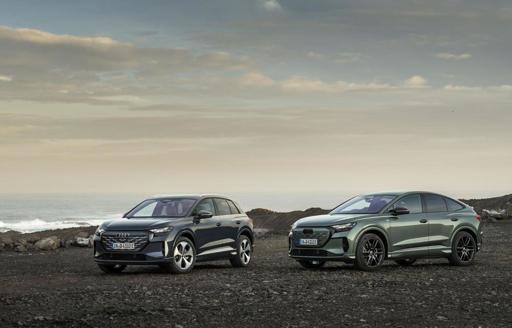Noul Audi Q4 e-tron facelift: autonomie mai mare și încărcare bidirecțională - Poza 1