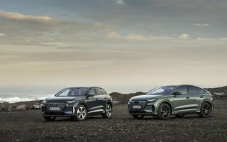 Noul Audi Q4 e-tron facelift: autonomie mai mare și încărcare bidirecțională