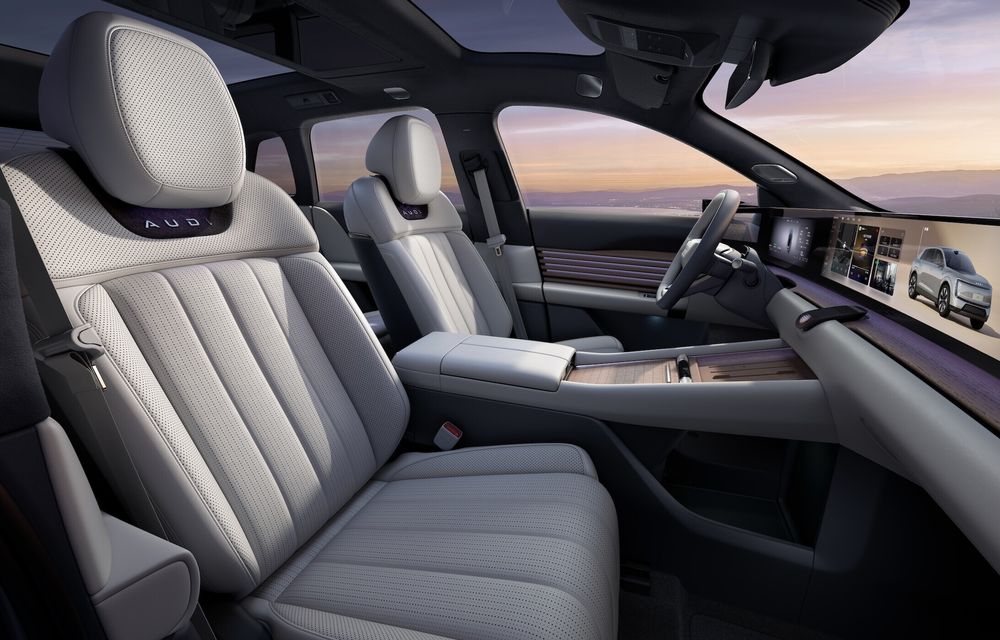 Ce mai debutează în alte părți: noul AUDI E7X, SUV electric pentru China cu 680 CP - Poza 8