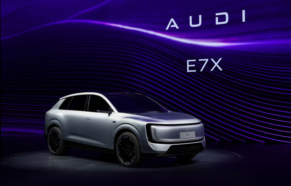 Ce mai debutează în alte părți: noul AUDI E7X, SUV electric pentru China cu 680 CP - Poza 3