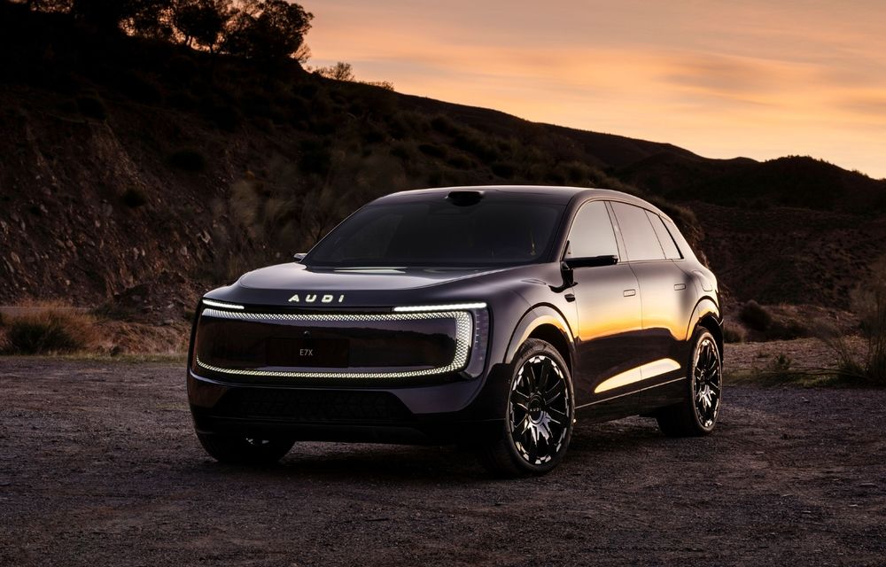 Ce mai debutează în alte părți: noul AUDI E7X, SUV electric pentru China cu 680 CP - Poza 1