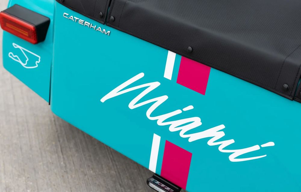 Caterham Seven Miami Edition: ediție limitată la 12 exemplare dedicată Marelui Premiu de la Miami - Poza 4