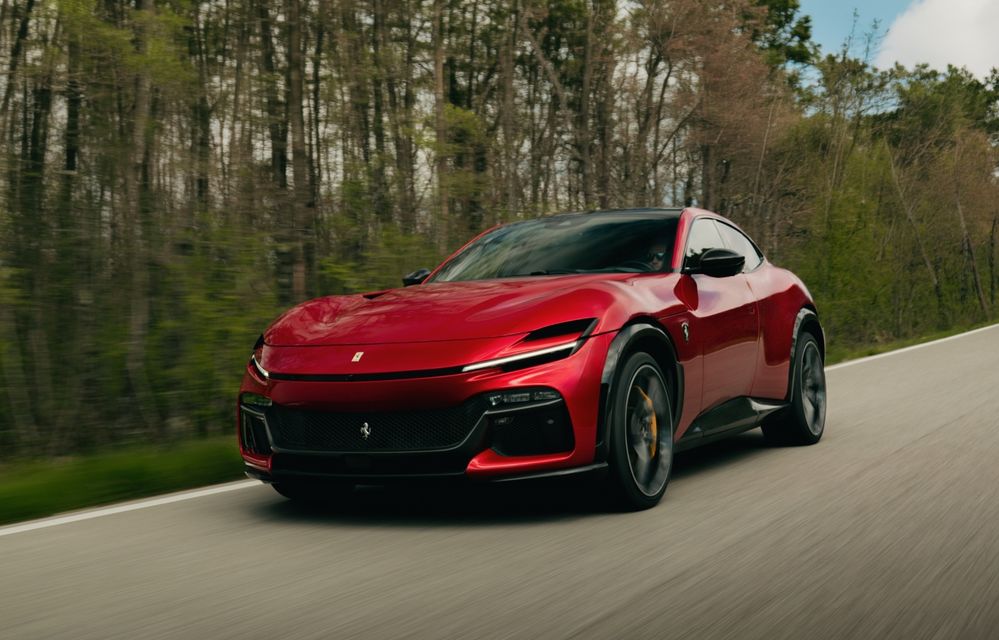 Ferrari Purosangue primește o versiune Handling Speciale: suspensie recalibrată - Poza 1