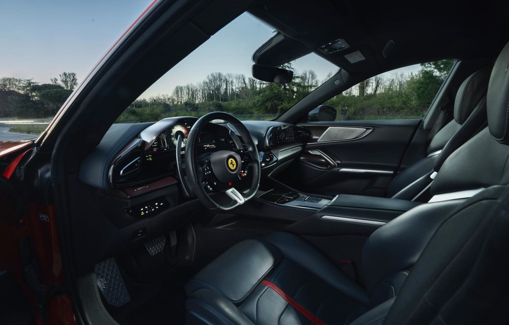 Ferrari Purosangue primește o versiune Handling Speciale: suspensie recalibrată - Poza 4