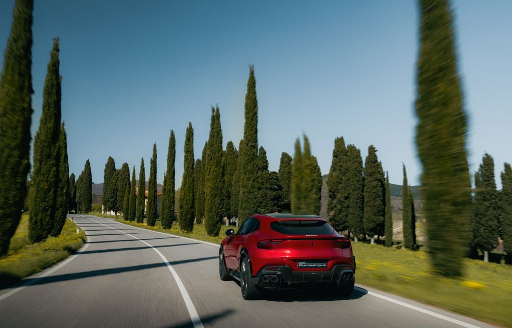 Ferrari Purosangue primește o versiune Handling Speciale: suspensie recalibrată - Poza 3