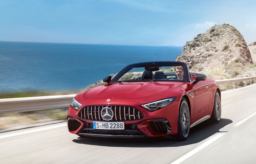 Mercedes-AMG SL facelift va fi reproiectat pentru mai mult confort - Poza 1