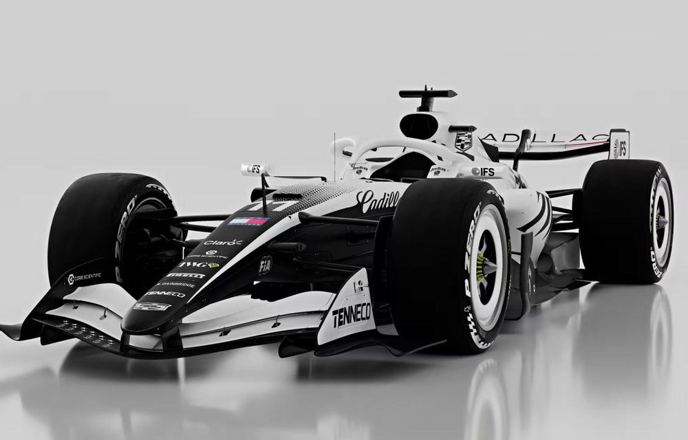 F1: Cadillac prezintă o grafică specială pentru cursa de la Miami - Poza 1