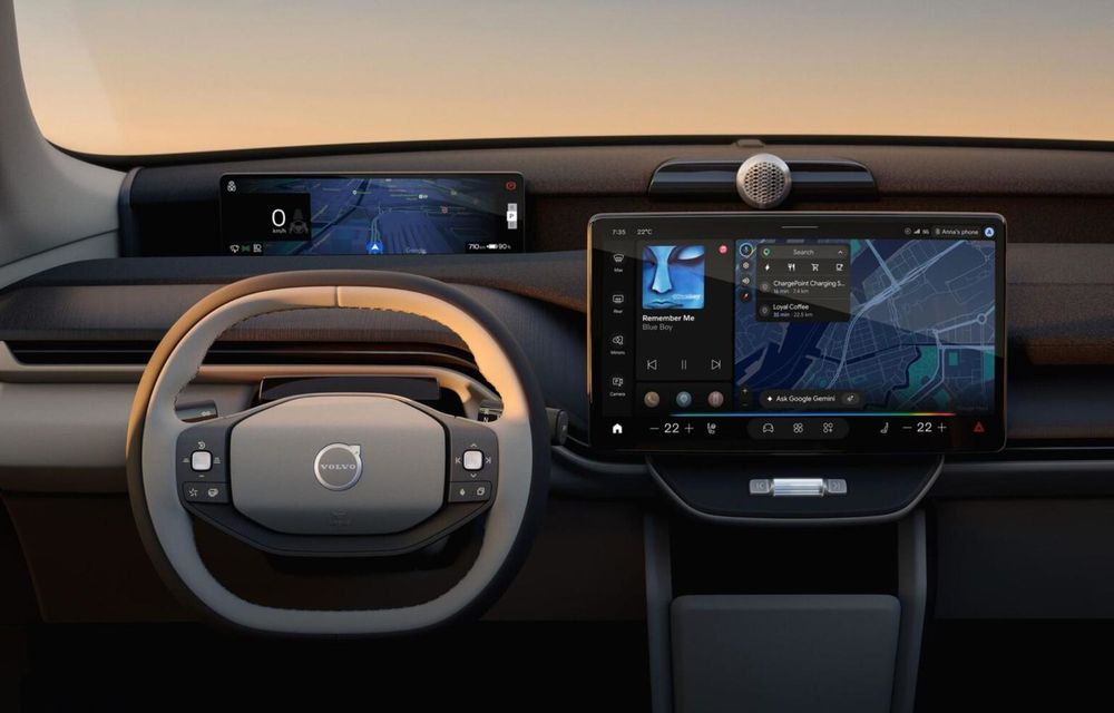 Volvo introduce sistemul Google Gemini pe toate modelele din gamă - Poza 1
