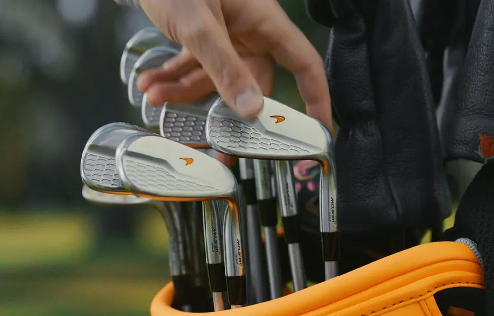 McLaren intră în lumea golfului prin lansarea unei serii de crose - Poza 2