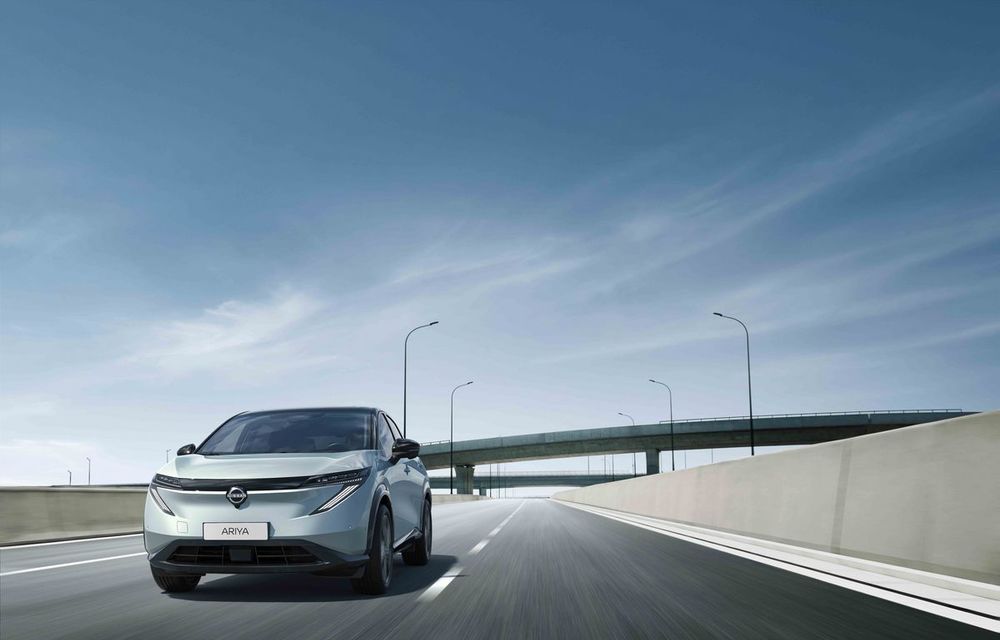 Nissan anunță îmbunătățiri pentru Ariya: design revizuit și suspensie recalibrată - Poza 2